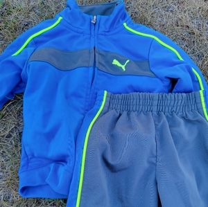 Puma jacket and pants 12mos